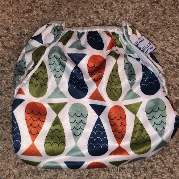 NWOT Beau & Belle Littles Reusable Swim Diaper - Picture 3 of 3